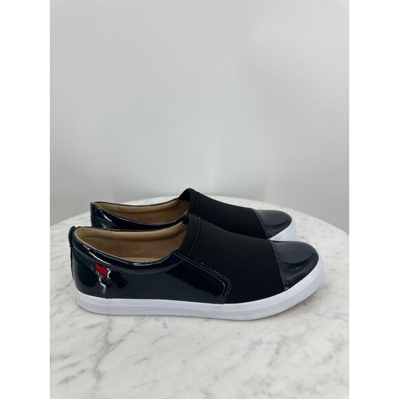 NEW Marc Joseph New York Jay Street Blue Patent Shoes Slip Ons Women’s 9 - Picture 5 of 8